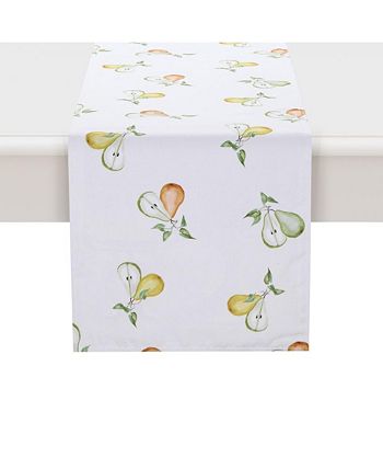 French Pears Runner, 13 X 72 Laural Home French Pears Runner, 13 X 72 -VilleroyBoch shop