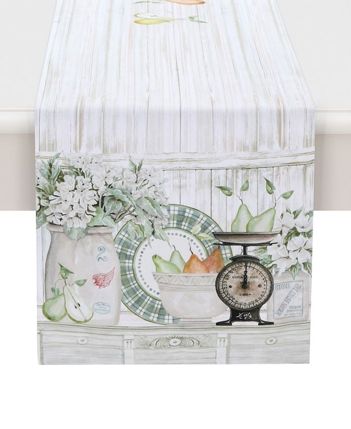 French Pears Runner, 13 X 72 Laural Home French Pears Runner, 13 X 72 -VilleroyBoch shop