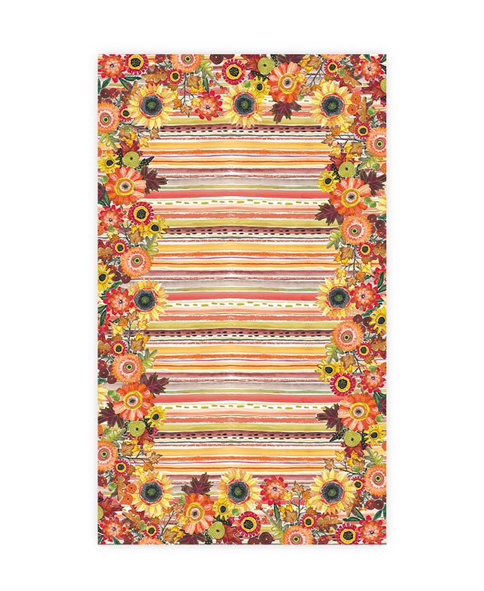 Laural Home Vest Snippets Tablecloth, 70 X 120 3 Laural Home Vest Snippets Tablecloth, 70 X 120