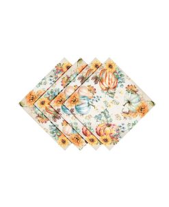 Laural Home Vest Sun Set Of 4 Napkins, 20 X 20