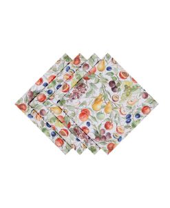Laural Home In The Orchard Set Of 4 Napkins, 20 X 20