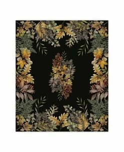 Laural Home Sophisticated Autumn Tablecloth, 70 X 84