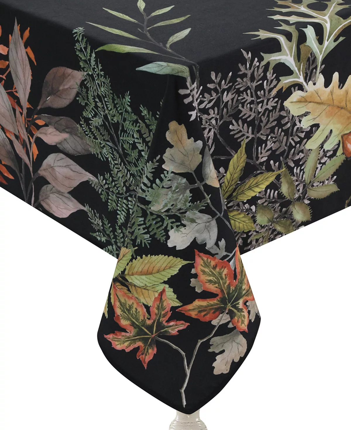 Laural Home Sophisticated Autumn Tablecloth, 70 X 84 - Image 3