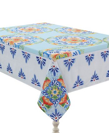 Laural Home Talavera Tablecloth, 70 X 84 4 Laural Home Talavera Tablecloth, 70 X 84 - Image 2