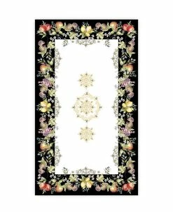 Laural Home Tuscan Fruit Sketch Tablecloth, 70 X 120