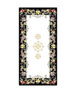 Laural Home Tuscan Fruit Sketch Tablecloth, 70 X 144