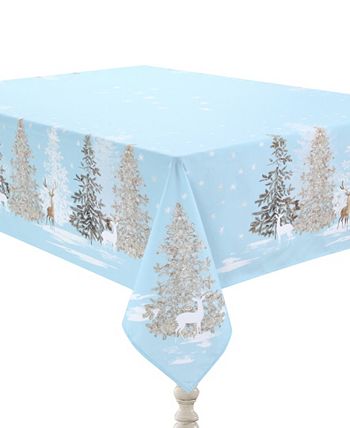 Winter Wonderland Tablecloth, 70 X 84 Laural Home Winter Wonderland Tablecloth, 70 X 84 -VilleroyBoch shop