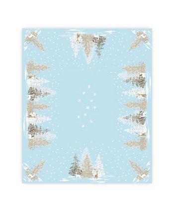 Winter Wonderland Tablecloth, 70 X 84 Laural Home Winter Wonderland Tablecloth, 70 X 84 -VilleroyBoch shop
