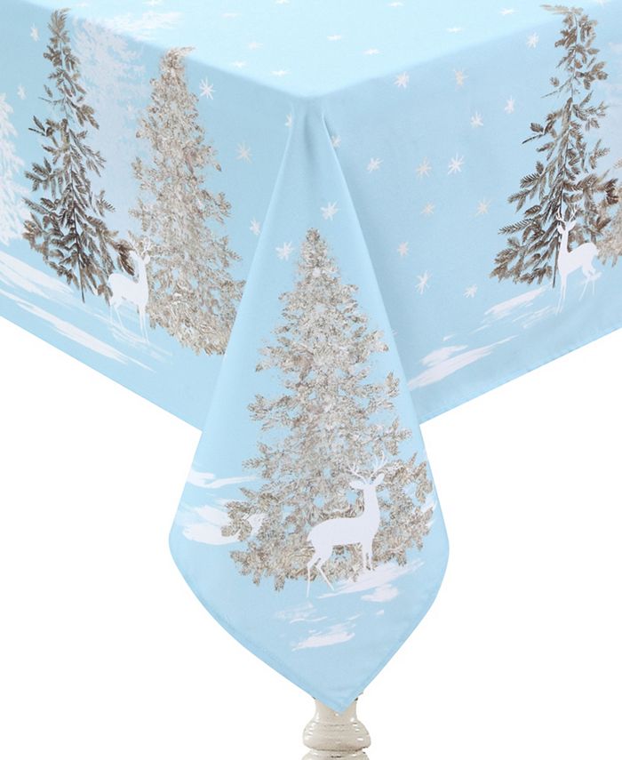 Winter Wonderland Tablecloth, 70 X 84 Laural Home Winter Wonderland Tablecloth, 70 X 84 -VilleroyBoch shop