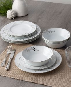 Noritake Birchwood 12 Piece Set, Service For 4 -VilleroyBoch shop 22680290 fpx