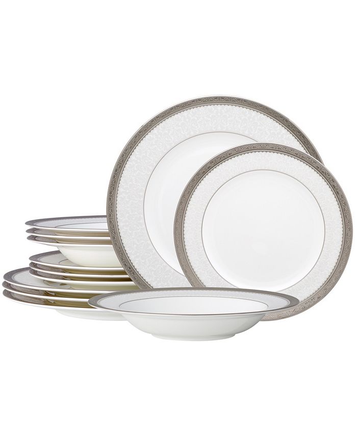 Odessa 12 Piece Set, Service For 4 Noritake Odessa 12 Piece Set, Service For 4 -VilleroyBoch shop