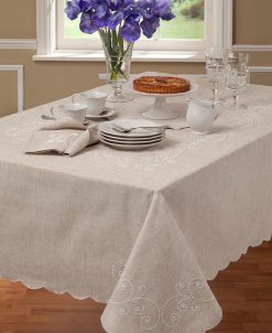 Lenox French Perle Embroidered 60 X 120 Tablecloth 6 Lenox French Perle Embroidered 60 X 120 Tablecloth -VilleroyBoch shop 22701323 fpx