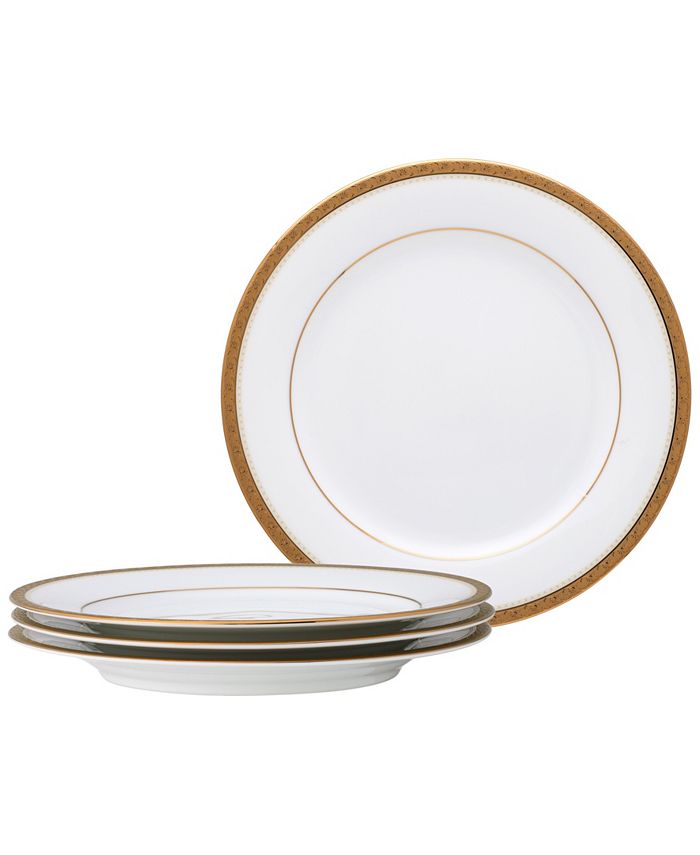 Noritake Charlotta Gold Set Of 4 Salad Plates, Service For 4 4 Noritake Charlotta Gold Set Of 4 Salad Plates, Service For 4 - Image 2