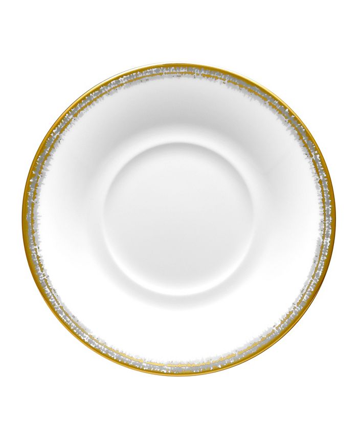 Noritake Haku Set Of 4 Saucers, Service For 4 4 Noritake Haku Set Of 4 Saucers, Service For 4 - Image 2