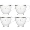 Noritake Platinum Wave Set Of 4 Cups, Service For 4 2 Noritake Platinum Wave Set Of 4 Cups, Service For 4 -VilleroyBoch shop 22712394 fpx