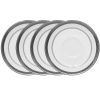 Noritake Odessa Platinum Set Of 4 Saucers, Service For 4 -VilleroyBoch shop 22712443 fpx