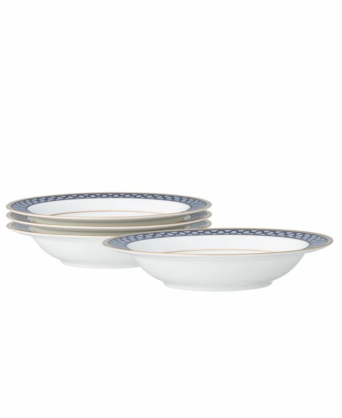 Noritake Blueshire Set Of 4 Fruit Bowls, Service For 4