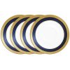 Noritake Odessa Cobalt Gold Set Of 4 Saucers, Service For 4 -VilleroyBoch shop 22712661 fpx