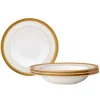 Noritake Odessa Gold Set Of 4 Soup Bowls, Service For 4