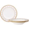 Noritake Trefolio Gold Set Of 4 Soup Bowls, Service For 4 -VilleroyBoch shop 22712944 fpx