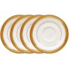 Noritake Crestwood Gold Set Of 4 Saucers, Service For 4 2 Noritake Crestwood Gold Set Of 4 Saucers, Service For 4 -VilleroyBoch shop 22713018 fpx
