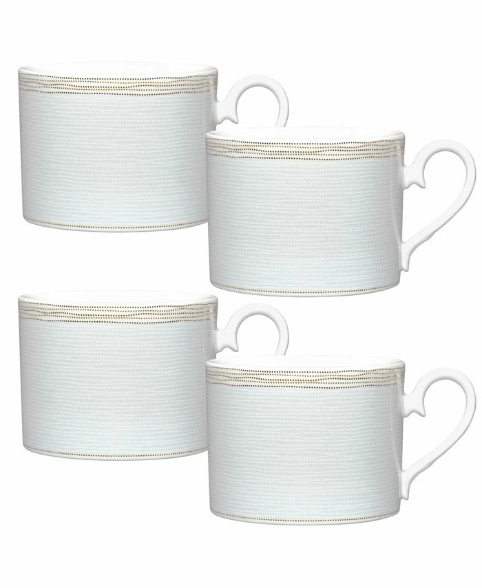 Noritake Linen Road Set Of 4 Cups, Service For 4
