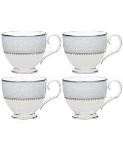 Noritake Brocato Set Of 4 Cups, Service For 4