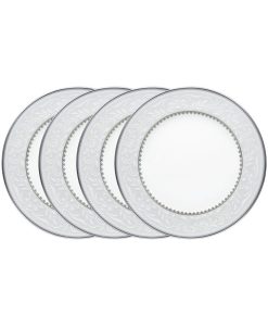 Noritake Brocato Set Of 4 Bread Butter And Appetizer Plates, Service For 4