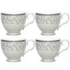 Noritake Summit Platinum Set Of 4 Cups, Service For 4 -VilleroyBoch shop 22713200 fpx