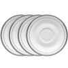 Noritake Rochester Platinum Set Of 4 Saucers, Service For 4 -VilleroyBoch shop 22713310 fpx