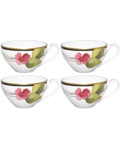 Noritake Alluring Fields Set Of 4 Cups, Service For 4