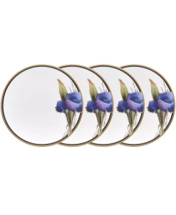 Noritake Alluring Fields Set Of 4 Bread Butter And Appetizer Plates, Service For 4