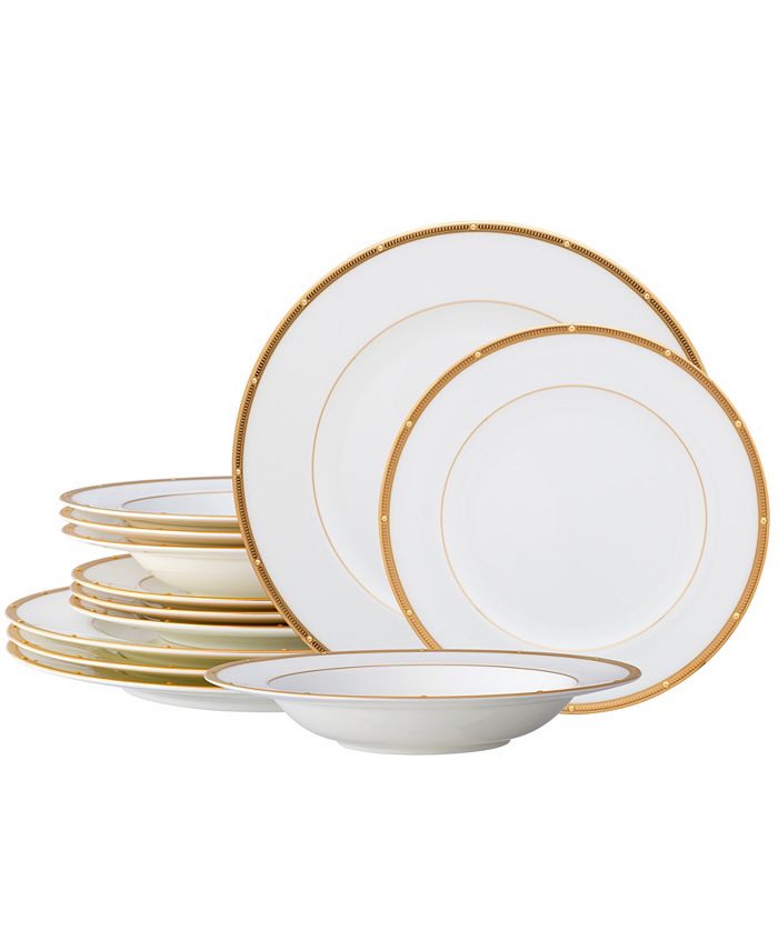 Noritake Rochelle 12 Piece Set, Service For 4 3 Noritake Rochelle 12 Piece Set, Service For 4