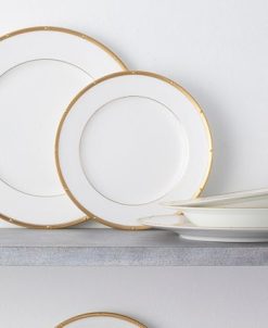 Noritake Rochelle Gold Set Of 4 Salad Plates, Service For 4 6 Noritake Rochelle Gold Set Of 4 Salad Plates, Service For 4 -VilleroyBoch shop 22737040 fpx