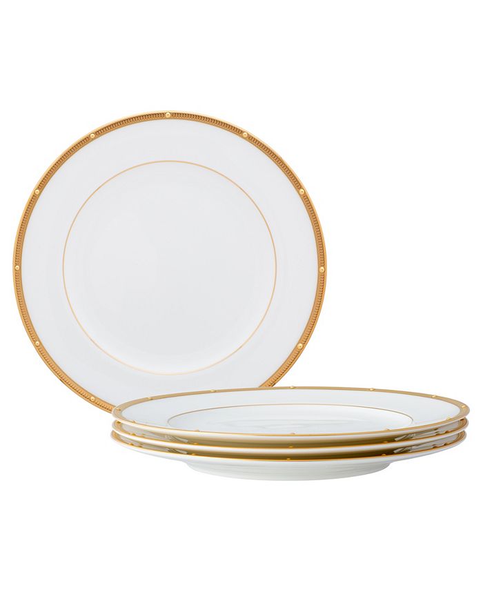 Rochelle Gold Set Of 4 Salad Plates, Service For 4 Noritake Rochelle Gold Set Of 4 Salad Plates, Service For 4 -VilleroyBoch shop