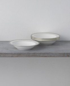 Noritake Rochelle Platinum Set Of 4 Fruit Bowls, Service For 4 7 Noritake Rochelle Platinum Set Of 4 Fruit Bowls, Service For 4 -VilleroyBoch shop 22737096 fpx