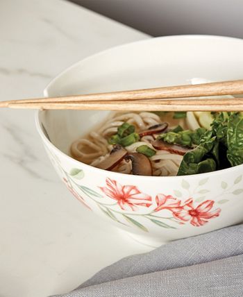 Butterfly Meadow 3 Piece Bowl Chopsticks Lenox Butterfly Meadow 3 Piece Bowl Chopsticks -VilleroyBoch shop