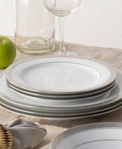 Noritake Crestwood Platinum Set Of 4 Salad Plates, Service For 4 -VilleroyBoch shop 22771165 fpx