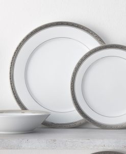 Noritake Crestwood Platinum Set Of 4 Dinner Plates, Service For 4 5 Noritake Crestwood Platinum Set Of 4 Dinner Plates, Service For 4 -VilleroyBoch shop 22771172 fpx