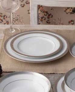 Noritake Crestwood Platinum Set Of 4 Dinner Plates, Service For 4 7 Noritake Crestwood Platinum Set Of 4 Dinner Plates, Service For 4 -VilleroyBoch shop 22771174 fpx