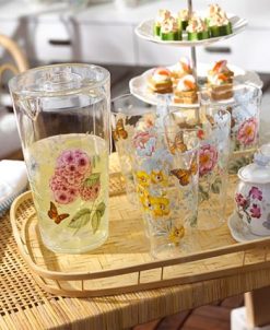 Lenox Butterfly Meadow Collection 4-Pc. Acrylic Double Old-Fashioned Drinkware Set -VilleroyBoch shop 22778168 fpx