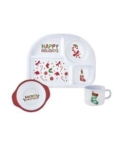 Godinger World Of Eric Carle Melamine 3-Piece Feeding Set, Service Of 1
