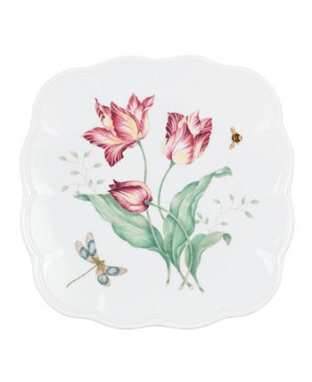 Butterfly Meadow Square Set 18-Piece, Created For Macy's Lenox Butterfly Meadow Square Set 18-Piece, Created For Macy's -VilleroyBoch shop