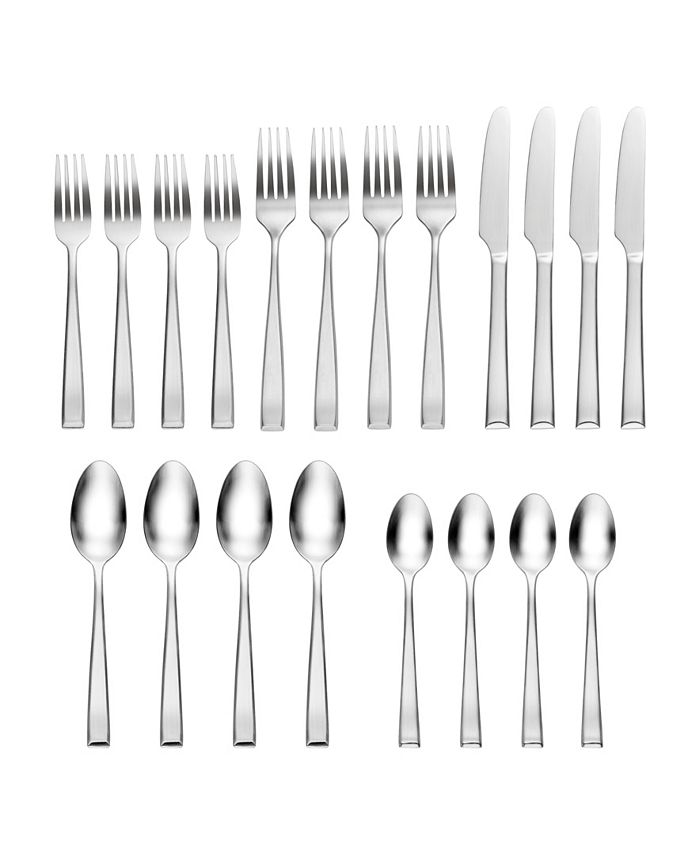 Satin Touch 18/0 Stainless Steel 20 Piece Set, Service For 4 Hampton Forge Satin Touch 18/0 Stainless Steel 20 Piece Set, Service For 4 -VilleroyBoch shop