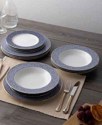 Noritake Infinity Blue 12 Pc. Set, Service For 4 4 Noritake Infinity Blue 12 Pc. Set, Service For 4 - Image 2