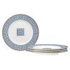 Noritake Infinity Blue Set Of 4 Bread Butter/Appetizer Plates, 6-1/2 -VilleroyBoch shop 22934372 fpx