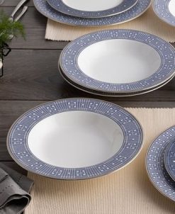 Noritake Infinity Blue Set Of 4 Soup Bowls, 8 1/2 12 Oz. 17 Noritake Infinity Blue Set Of 4 Soup Bowls, 8 1/2 12 Oz. -VilleroyBoch shop 22934403 fpx