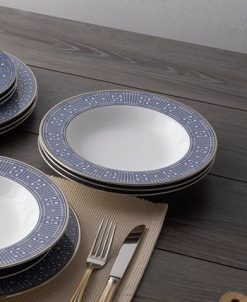 Noritake Infinity Blue Set Of 4 Soup Bowls, 8 1/2 12 Oz. 18 Noritake Infinity Blue Set Of 4 Soup Bowls, 8 1/2 12 Oz. -VilleroyBoch shop 22934404 fpx