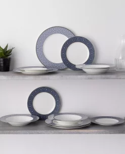 Noritake Infinity Blue Set Of 4 Soup Bowls, 8 1/2 12 Oz. 19 Noritake Infinity Blue Set Of 4 Soup Bowls, 8 1/2 12 Oz. -VilleroyBoch shop 22934408 fpx