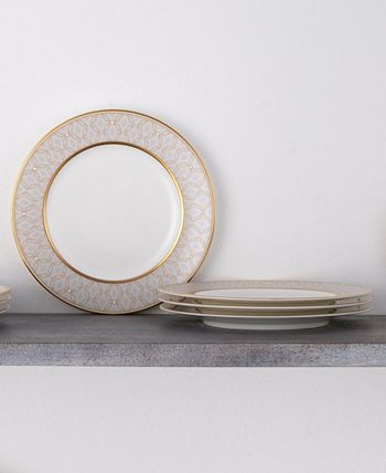 ble Pearl Set Of 4 Salad Plates, 8-1/2 Noritake Ble Pearl Set Of 4 Salad Plates, 8-1/2 -VilleroyBoch shop